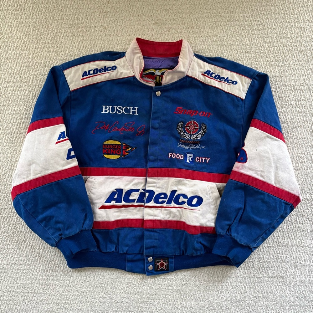 Vintage Dale Earnhardt AC Delco Nascar Racing Jacket